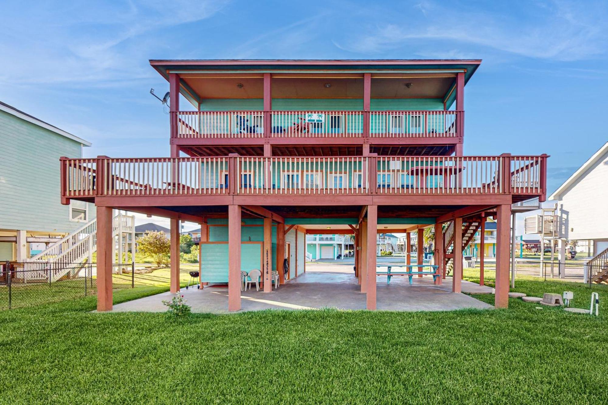 Bolivar Peninsula Crystal Beach Exteriör bild